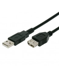 Powertech USB 2.0V προέκταση M/F  (480mbp/s) - 1.5m